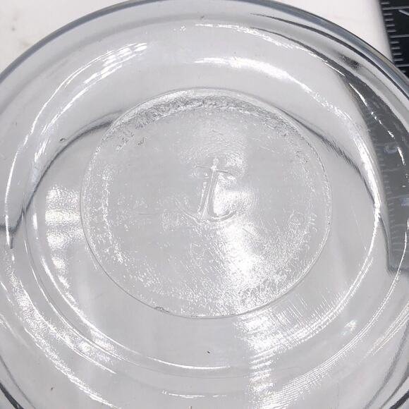 Anchor Hocking Mixing Bowl Prep Small Round Clear Glass 1 QT 4 Cups - Picture 10 of 10